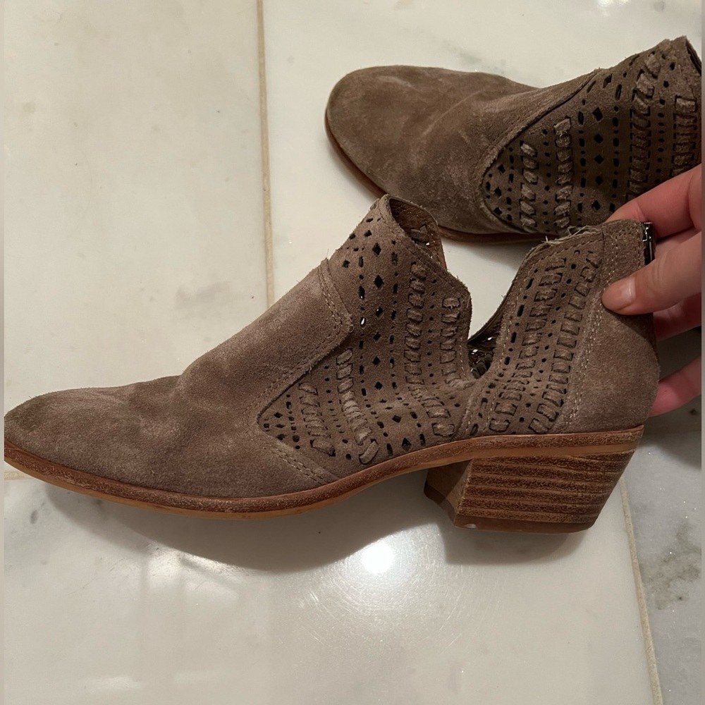 Vince Camuto suede booties